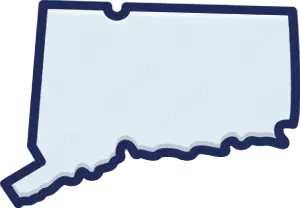 Connecticut map